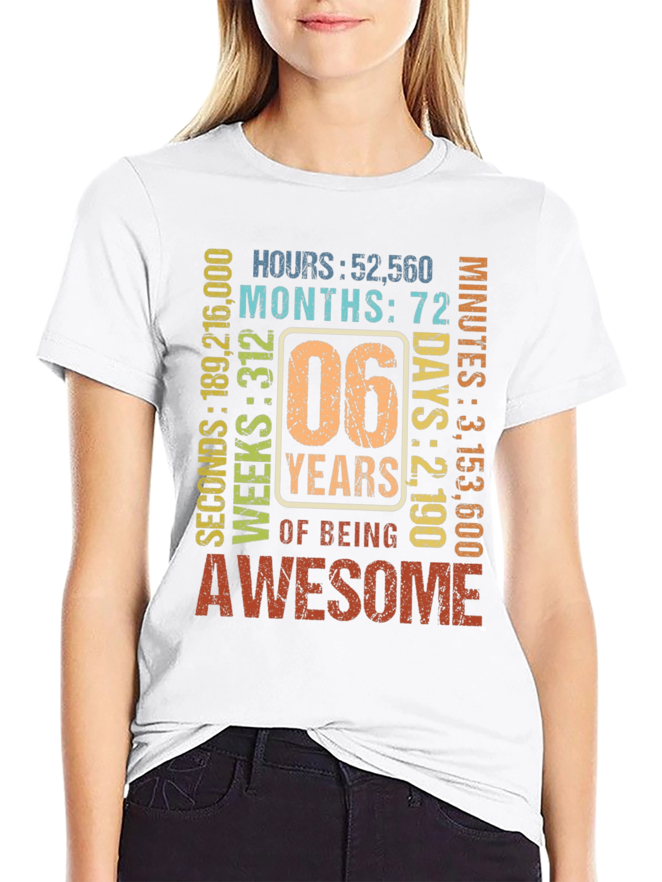 6th Birthday Awesome T-Shirt