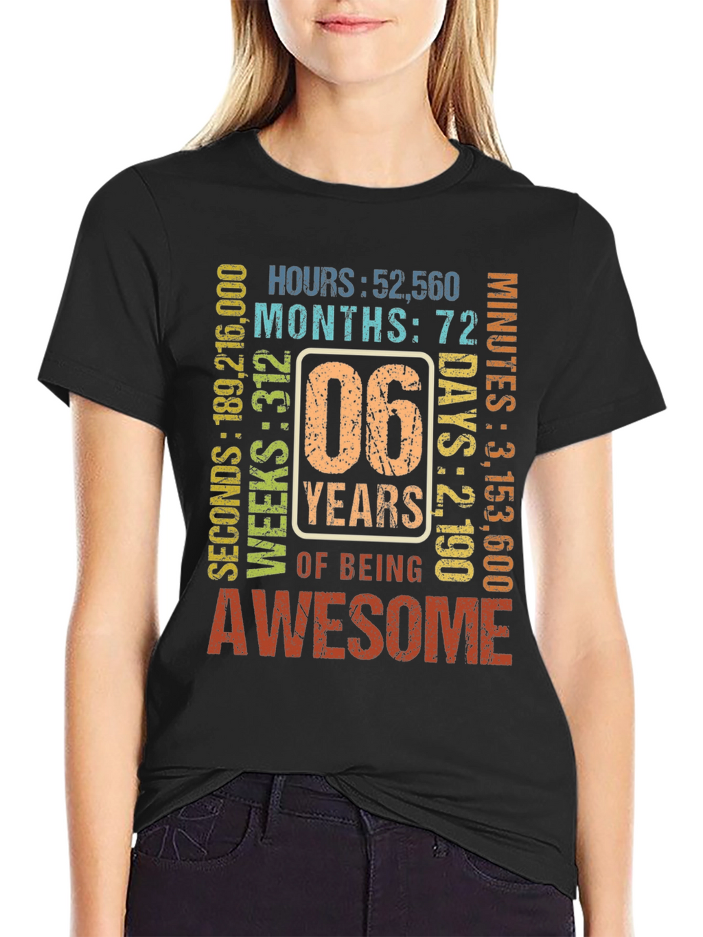 6th Birthday Awesome T-Shirt