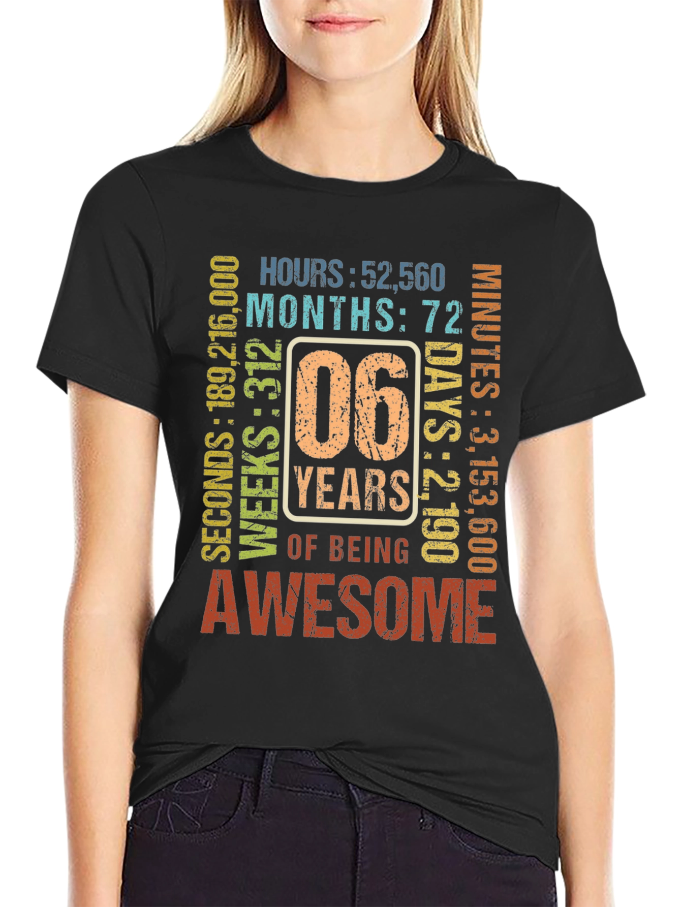 6th Birthday Awesome T-Shirt