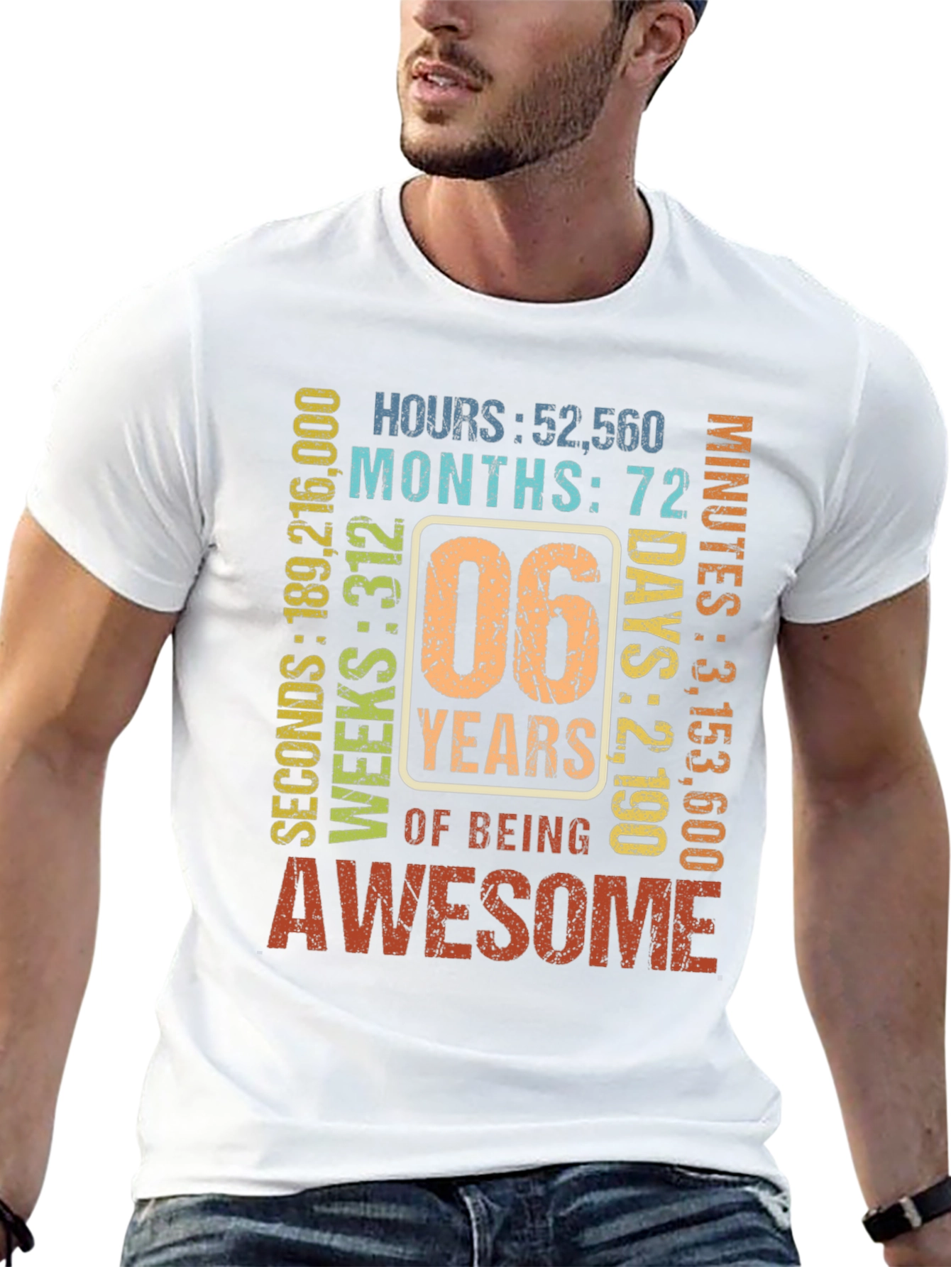 6th Birthday Awesome T-Shirt