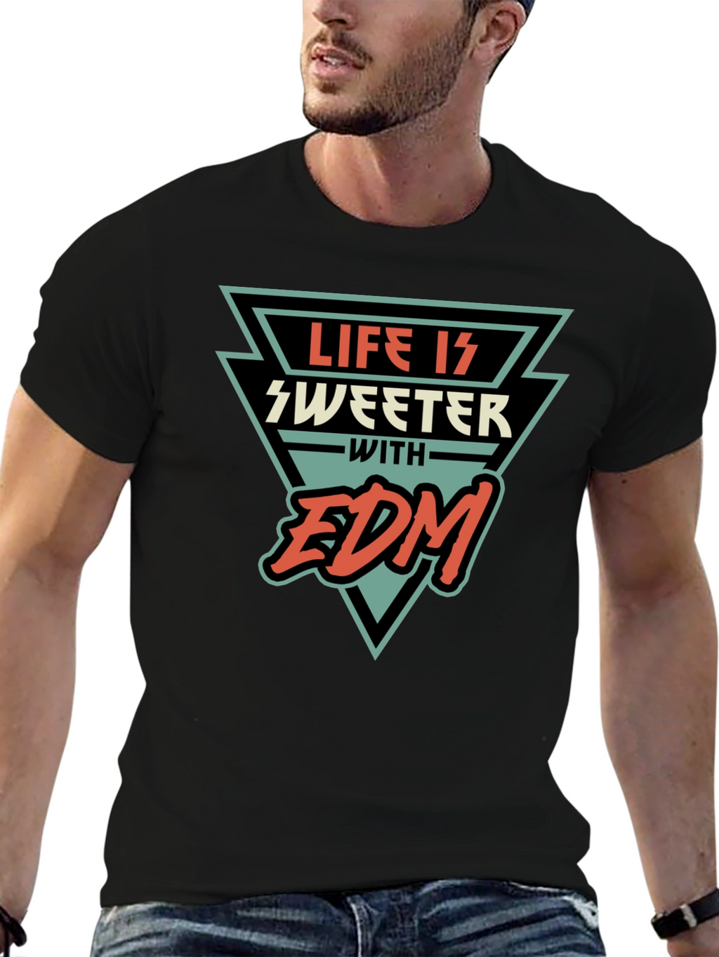Life is Sweeter with EDM T-Shirt