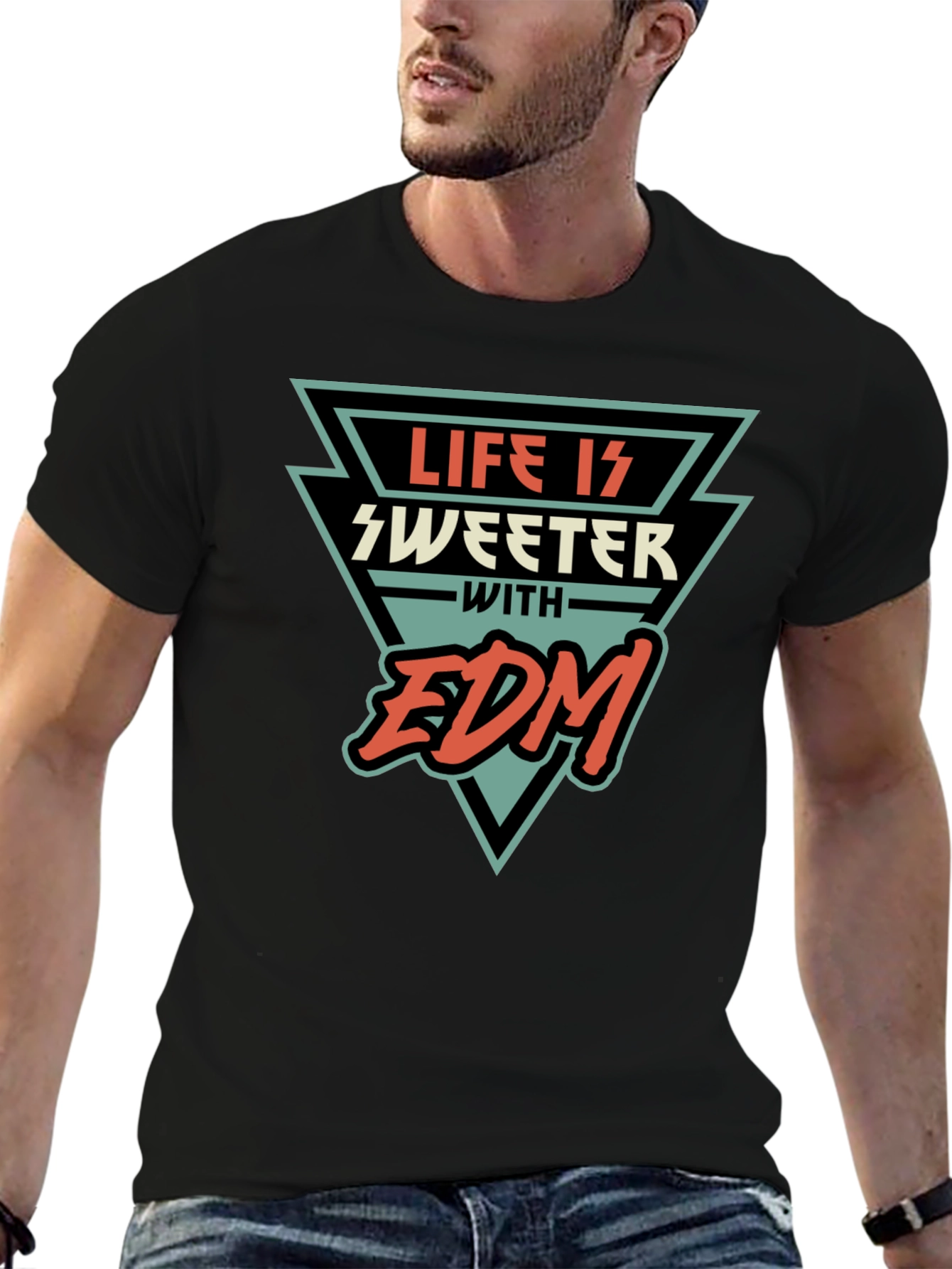 Life is Sweeter with EDM T-Shirt