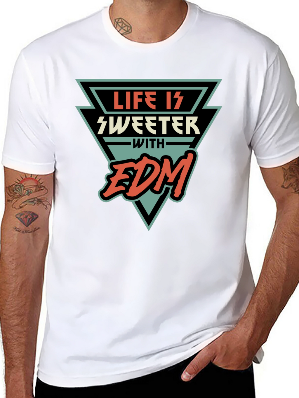 Life is Sweeter with EDM T-Shirt