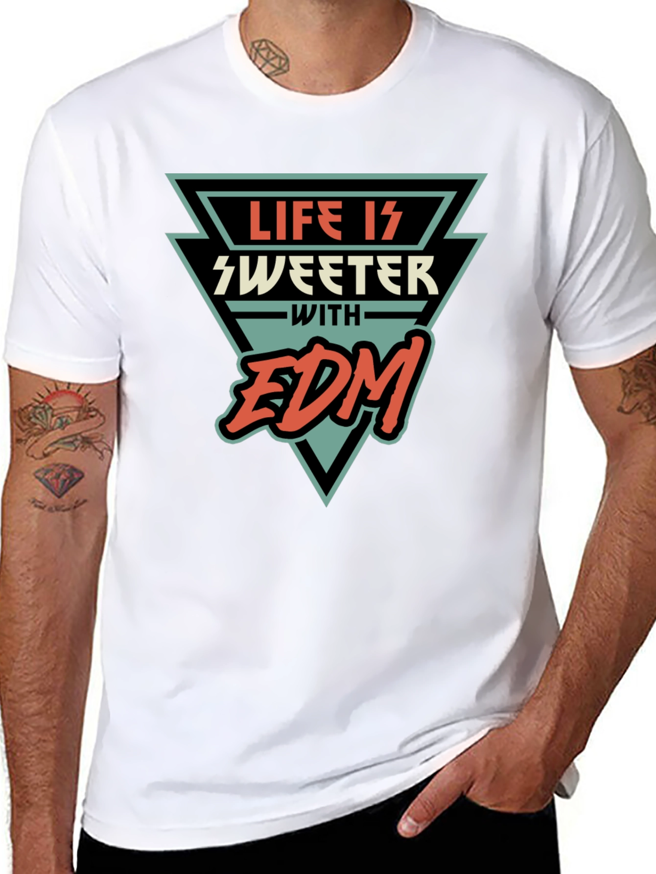 Life is Sweeter with EDM T-Shirt
