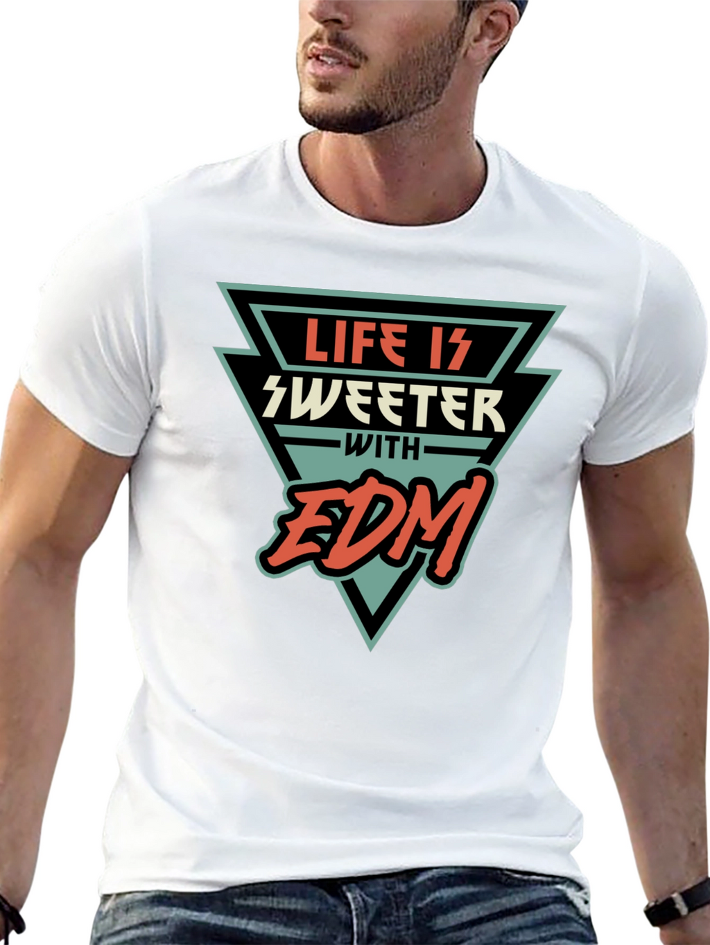 Life is Sweeter with EDM T-Shirt