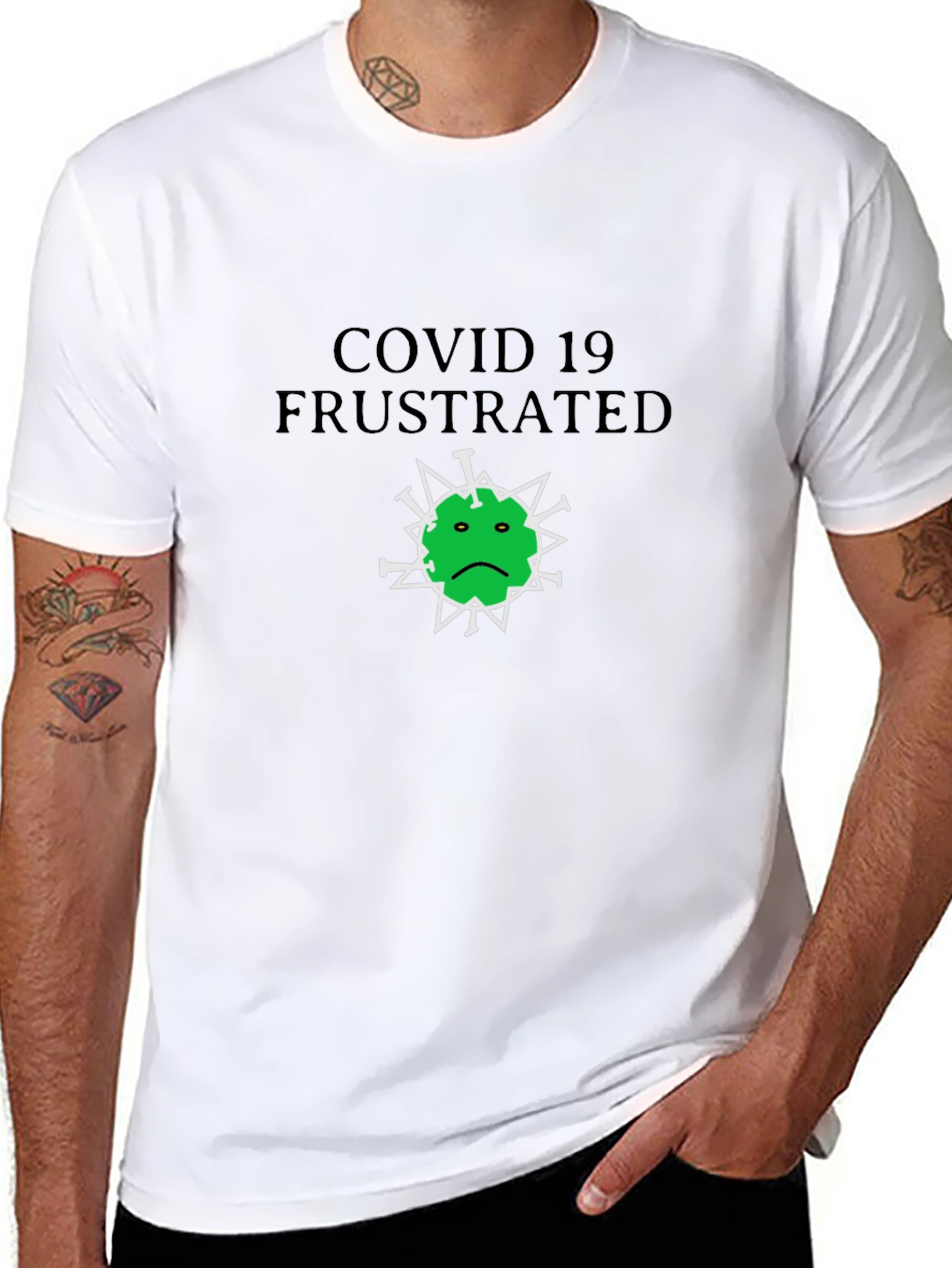 COVID-19 Frustrated Graphic Tee