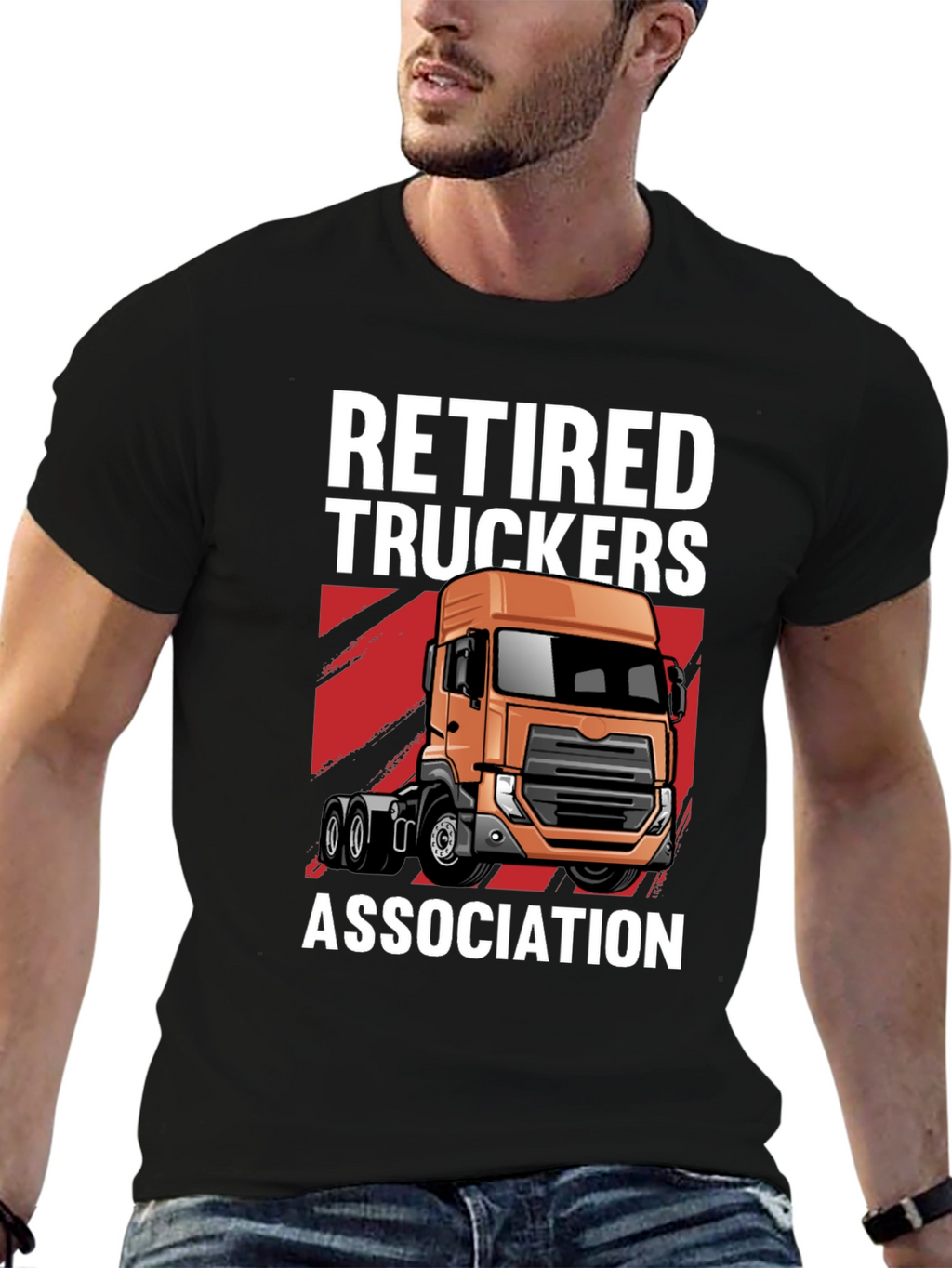 Retired Truckers Association Graphic T-Shirt