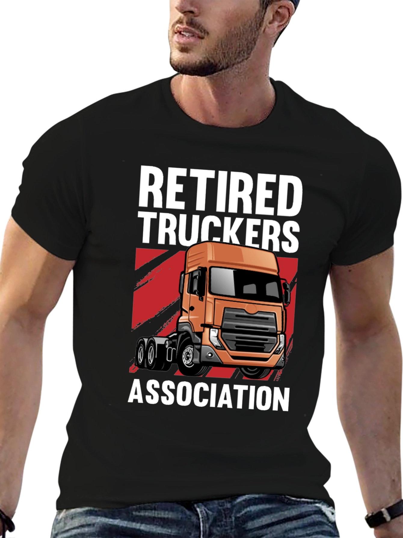 Retired Truckers Association Graphic T-Shirt