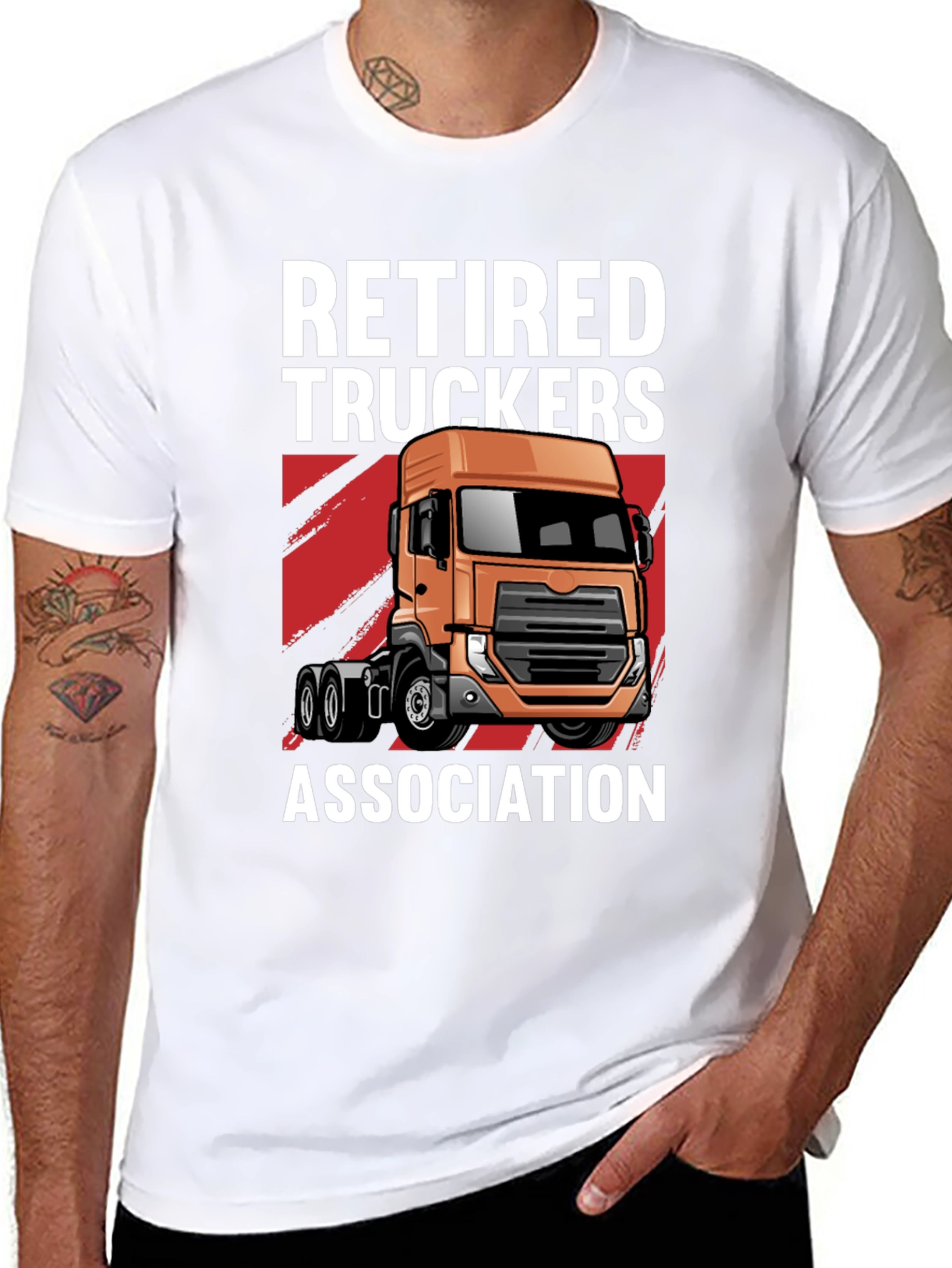 Retired Truckers Association Graphic T-Shirt