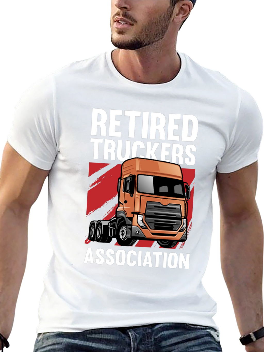 Retired Truckers Association Graphic T-Shirt