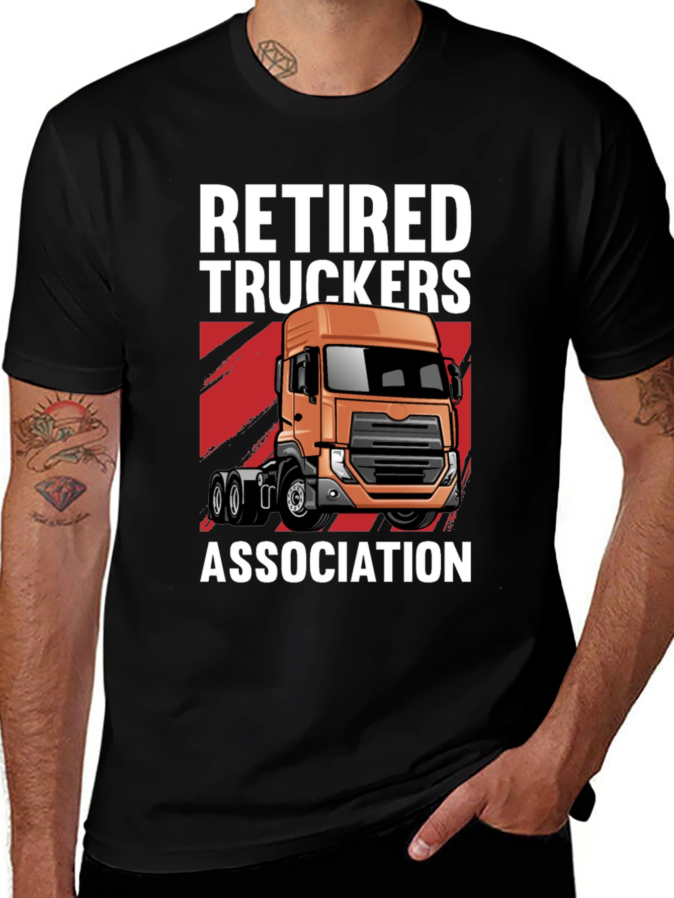 Retired Truckers Association Graphic T-Shirt