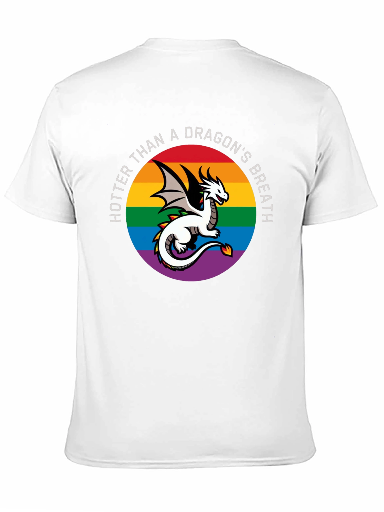 Hotter Than a Dragons Breath LGBT Pride T-Shirt