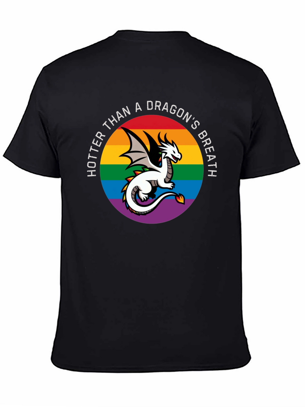 Hotter Than a Dragons Breath LGBT Pride T-Shirt