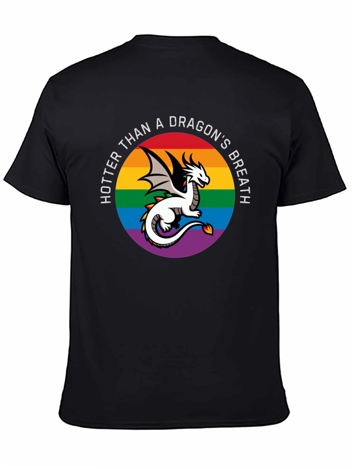 Hotter Than a Dragons Breath LGBT Pride T-Shirt