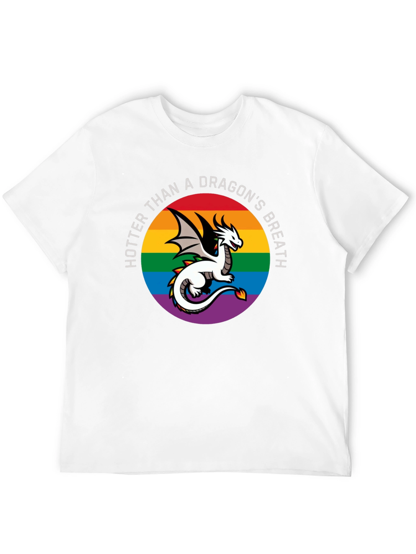 Hotter Than a Dragons Breath LGBT Pride T-Shirt