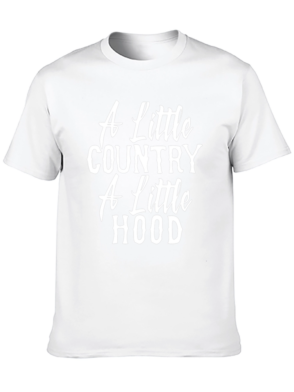 Country Hood Graphic Tee - Black
