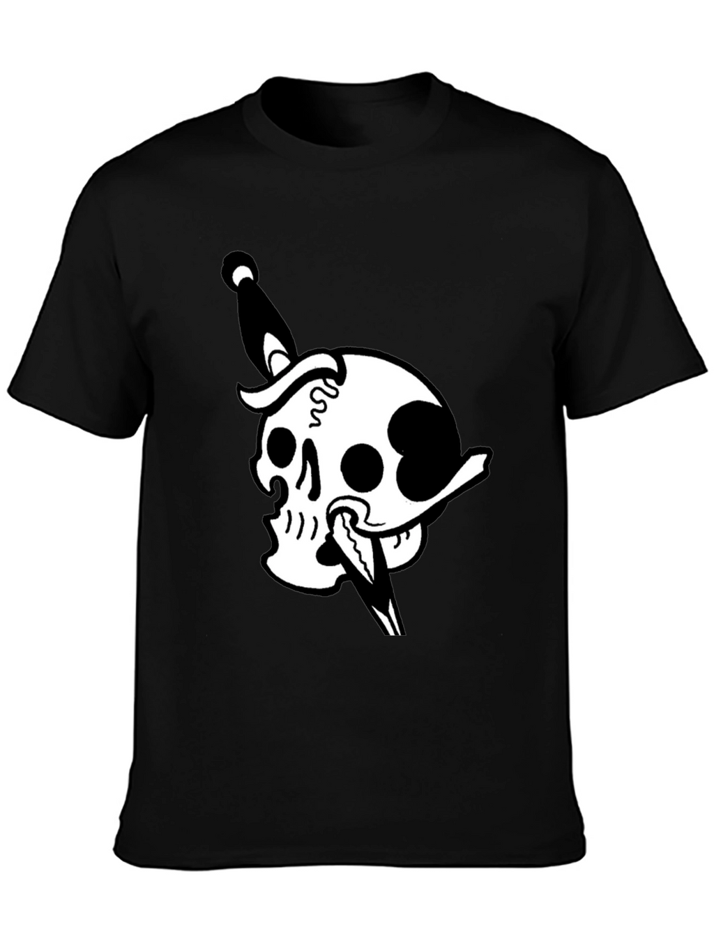 Skull & Dagger Graphic Tee - Mens Black T-Shirt