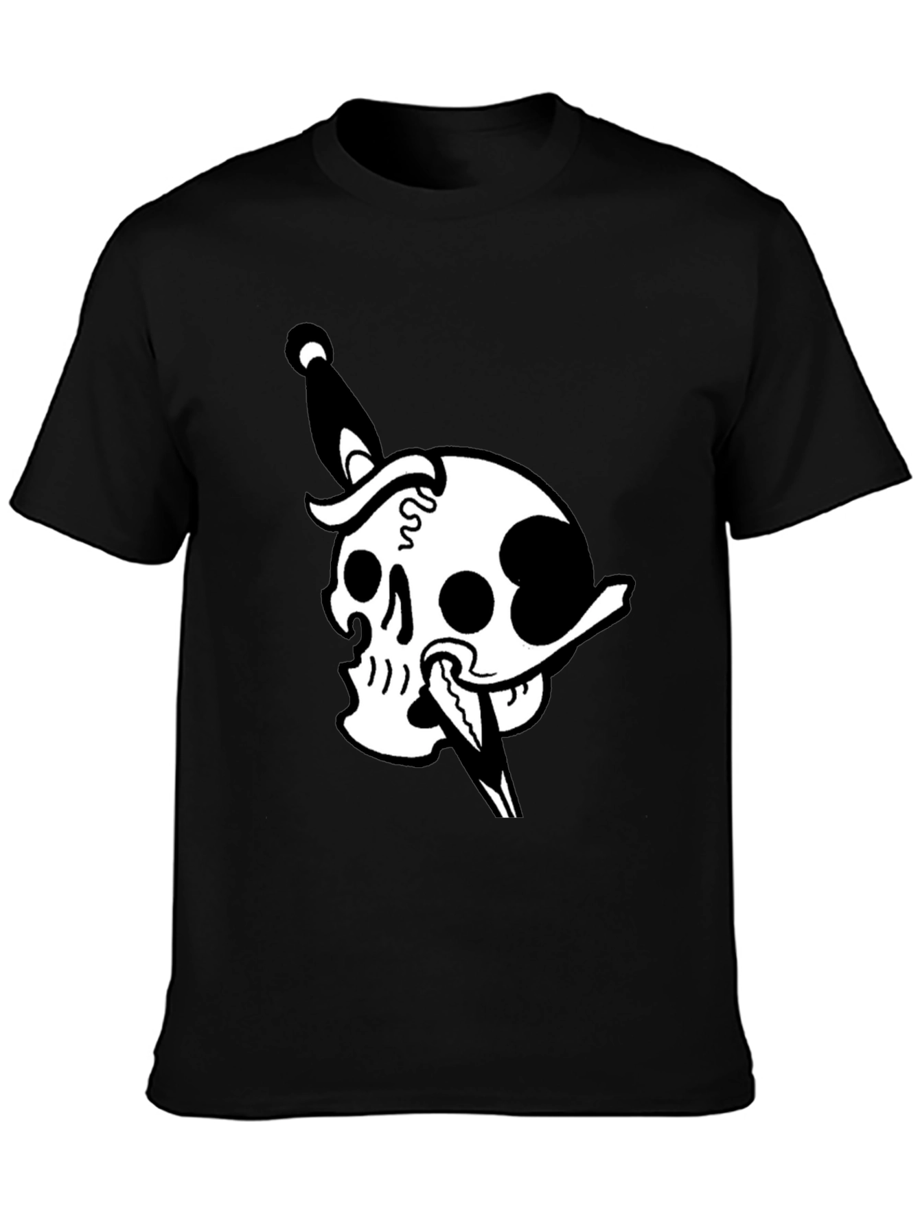 Skull & Dagger Graphic Tee - Mens Black T-Shirt