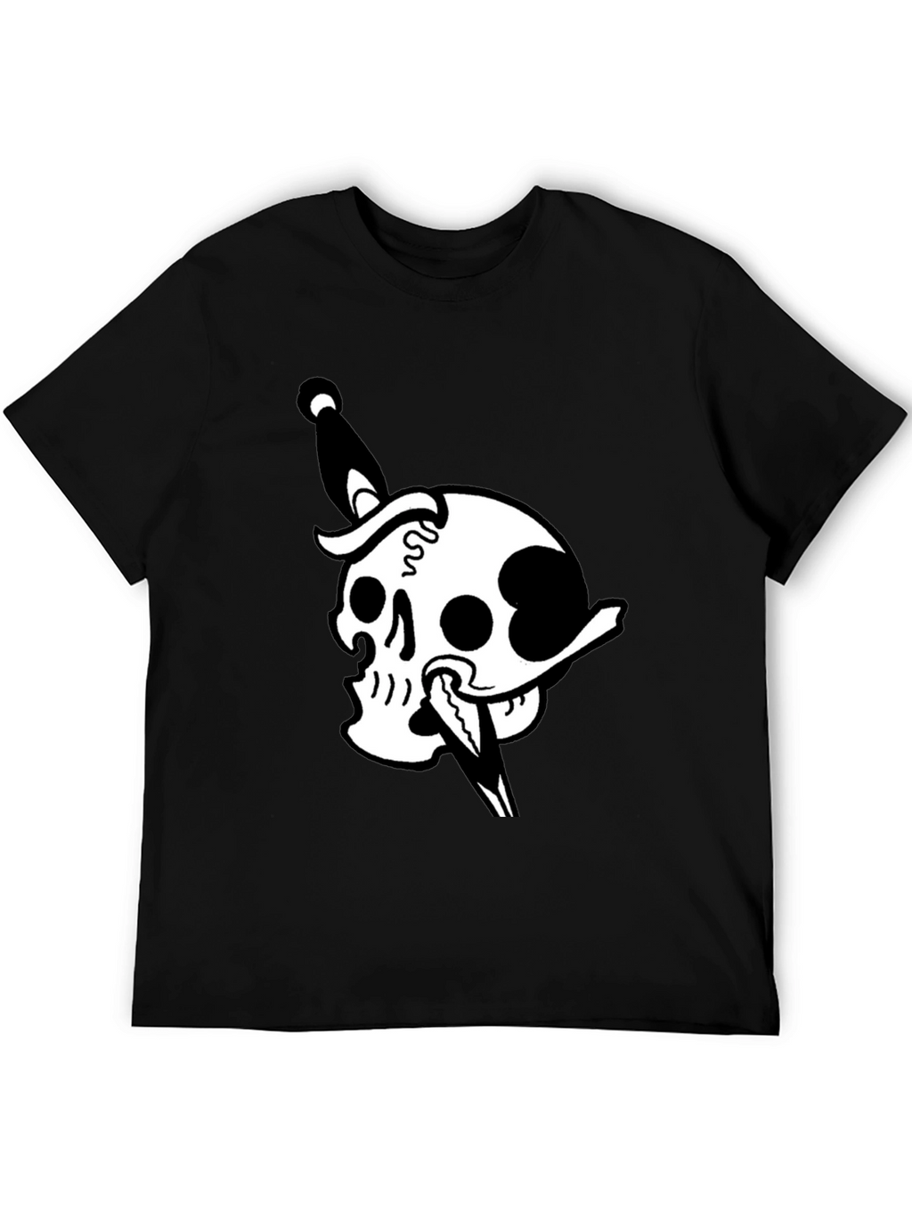 Skull & Dagger Graphic Tee - Mens Black T-Shirt