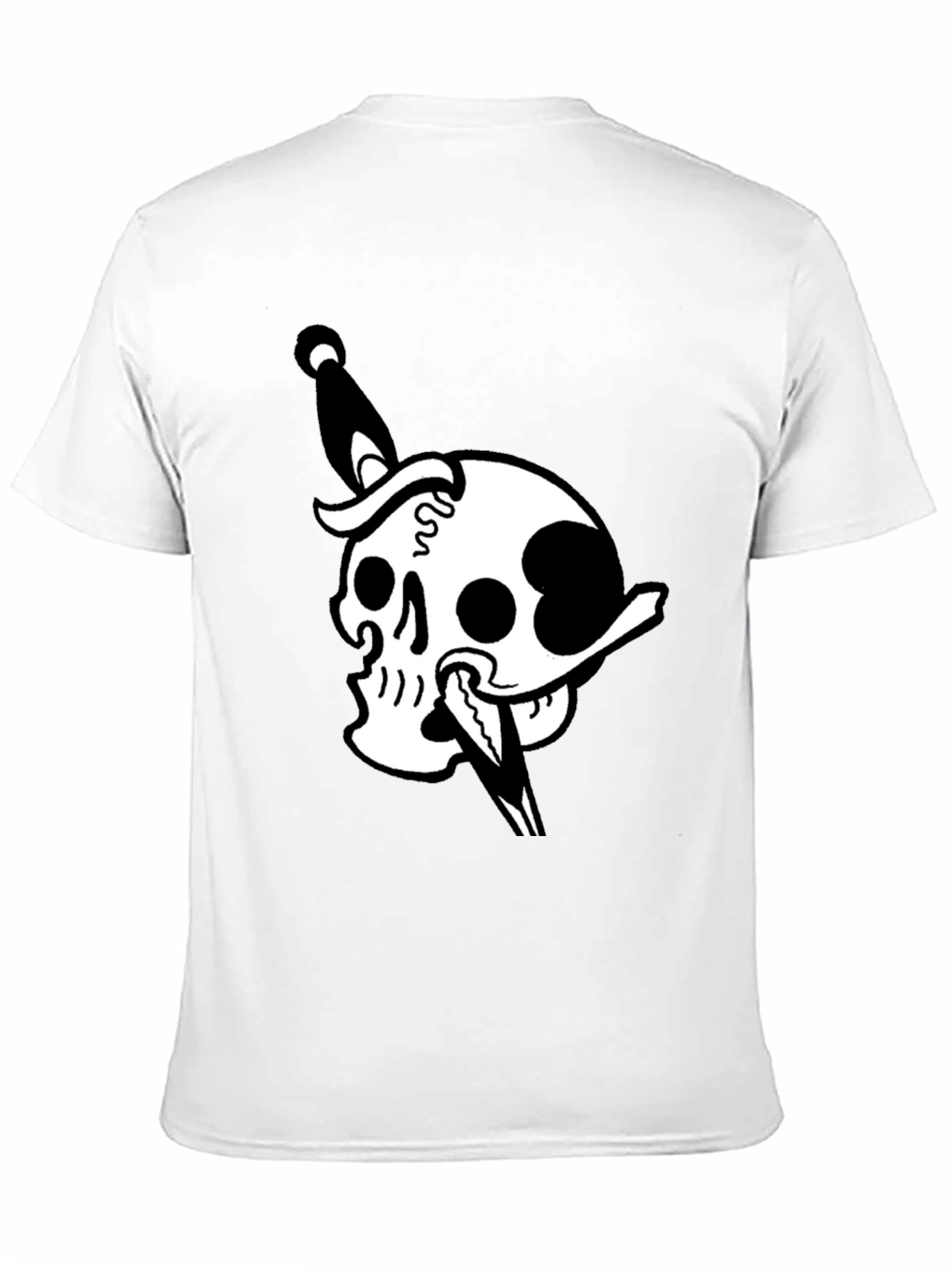 Skull & Dagger Graphic Tee - Mens Black T-Shirt