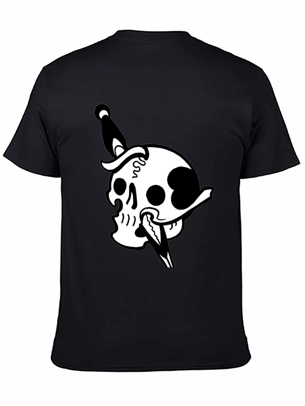 Skull & Dagger Graphic Tee - Mens Black T-Shirt