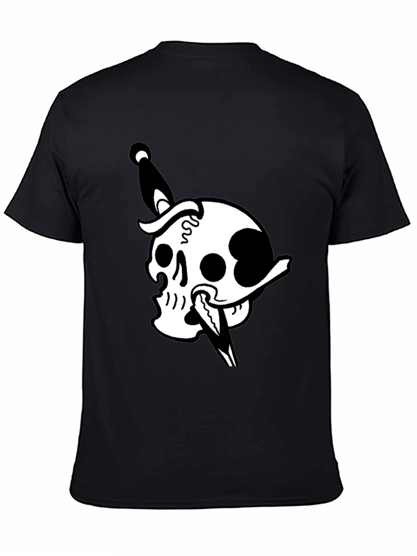 Skull & Dagger Graphic Tee - Mens Black T-Shirt