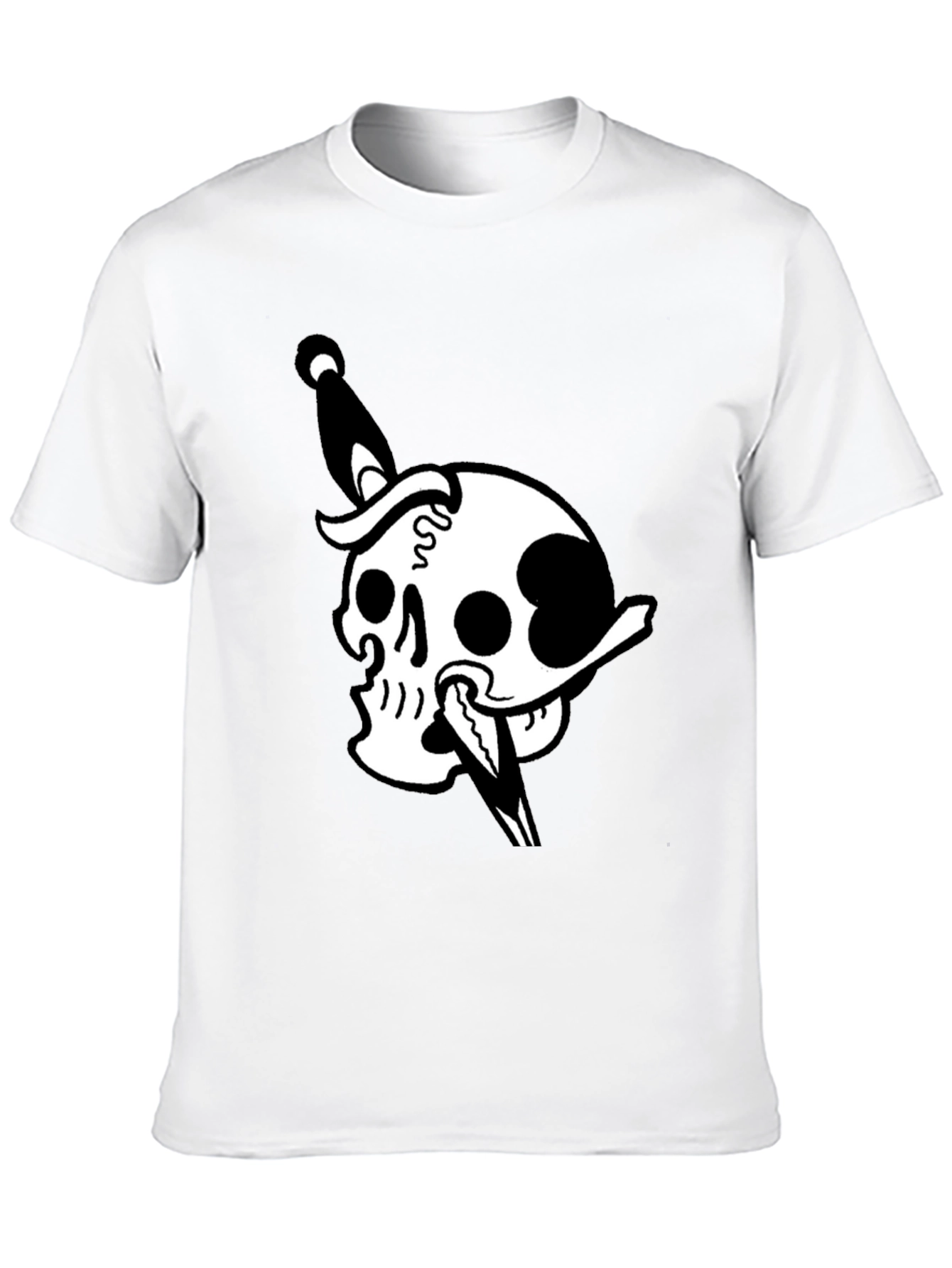 Skull & Dagger Graphic Tee - Mens Black T-Shirt