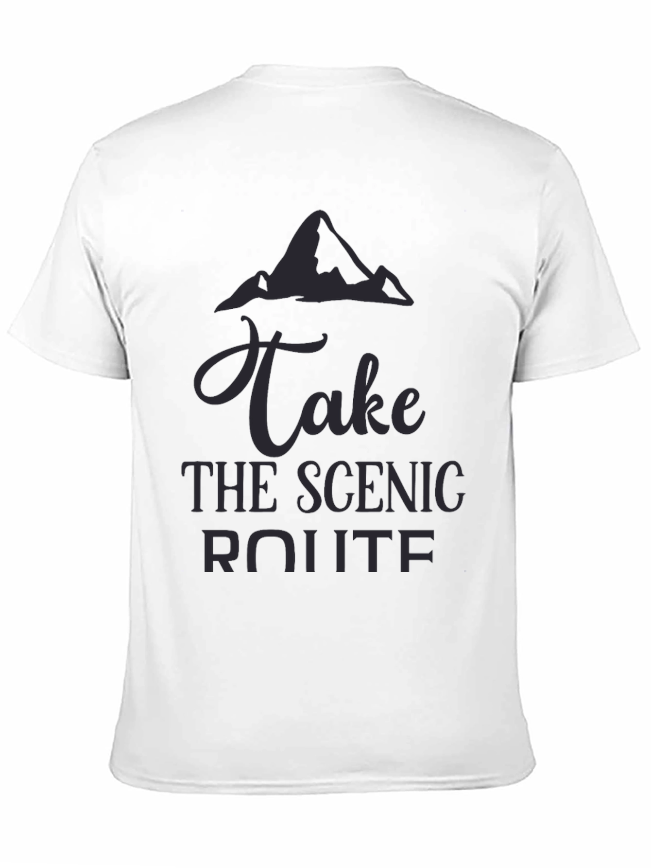 Scenic Route Graphic Tee - Mountain Adventure
