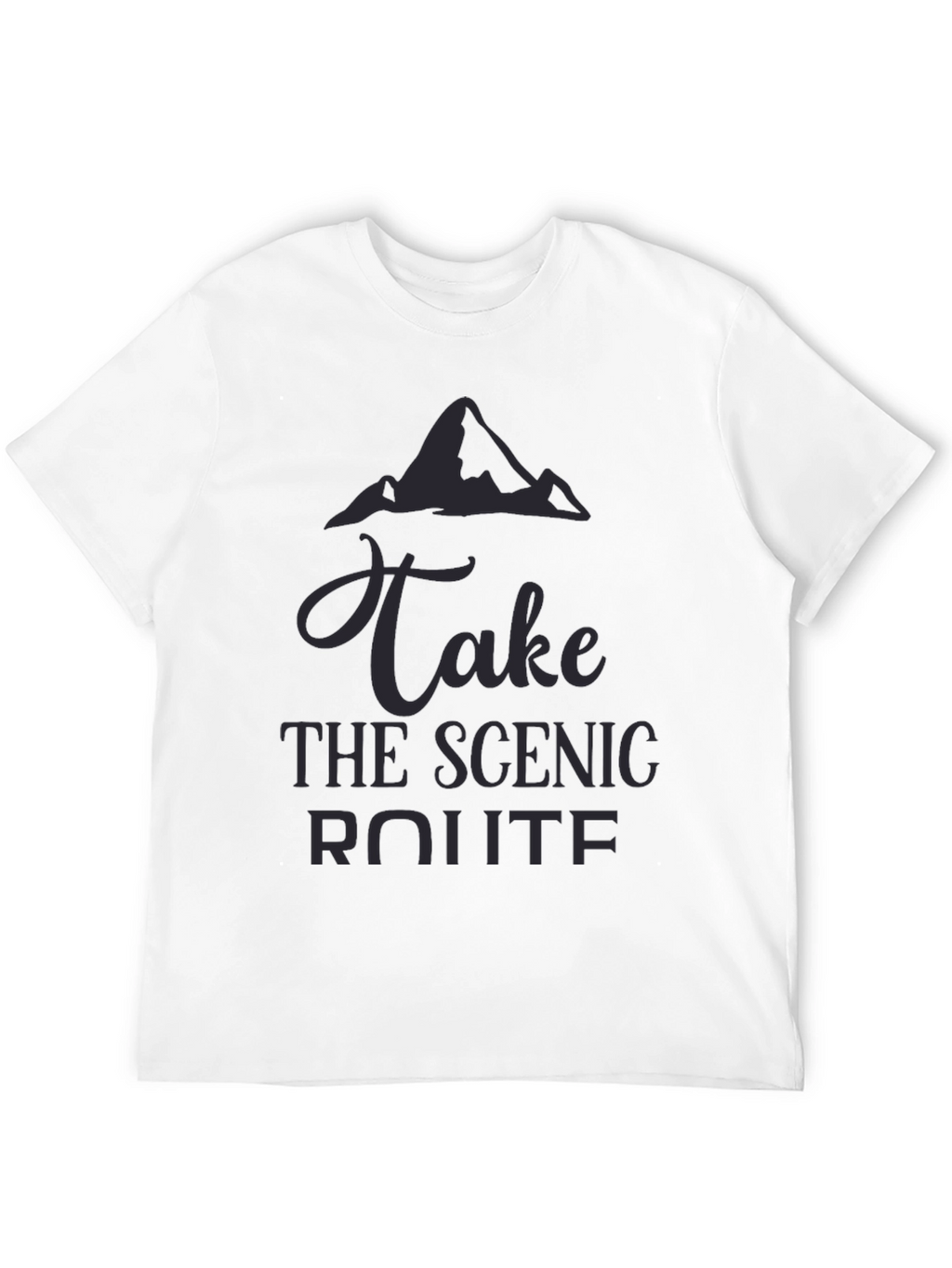 Scenic Route Graphic Tee - Mountain Adventure