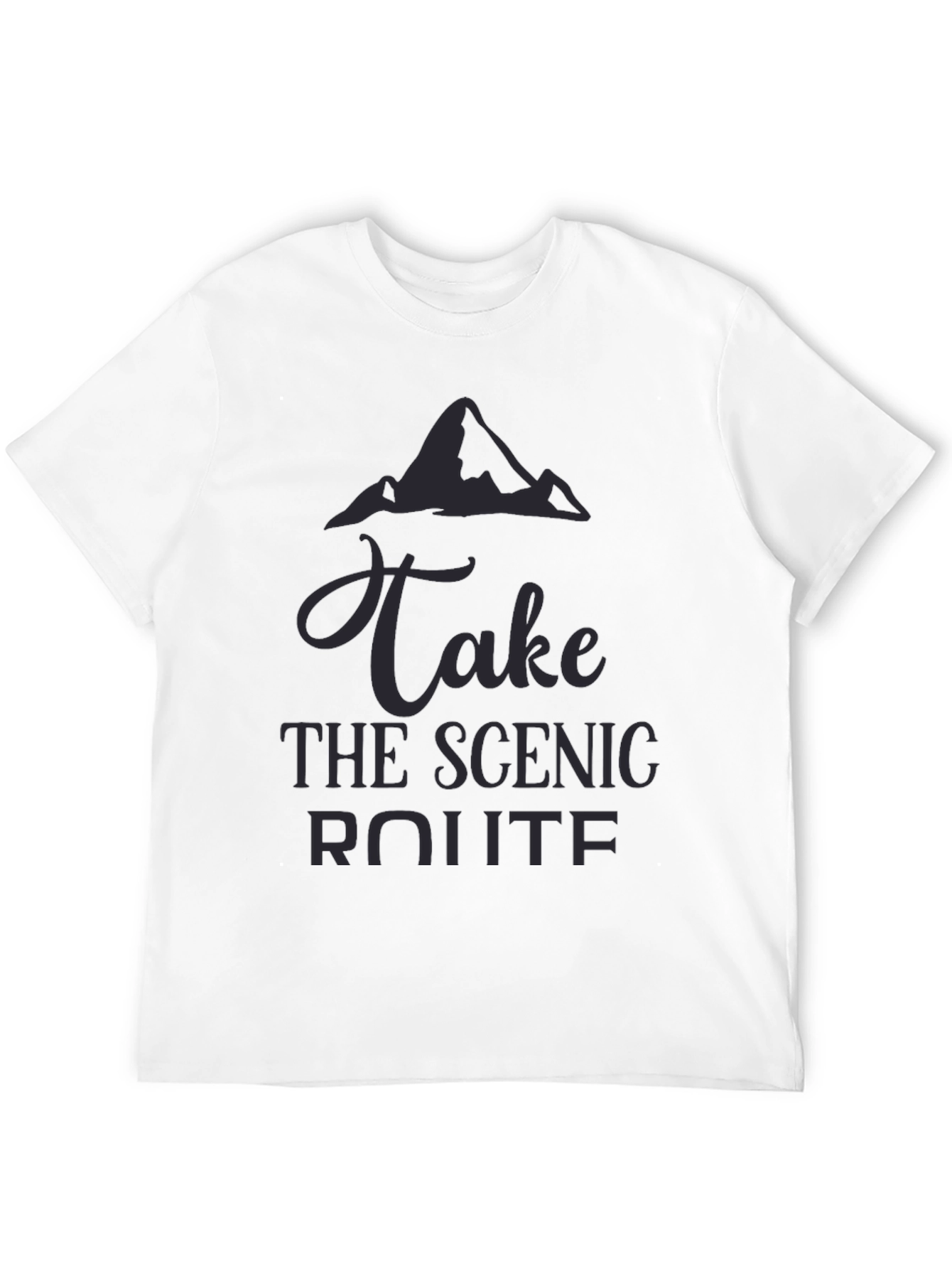 Scenic Route Graphic Tee - Mountain Adventure