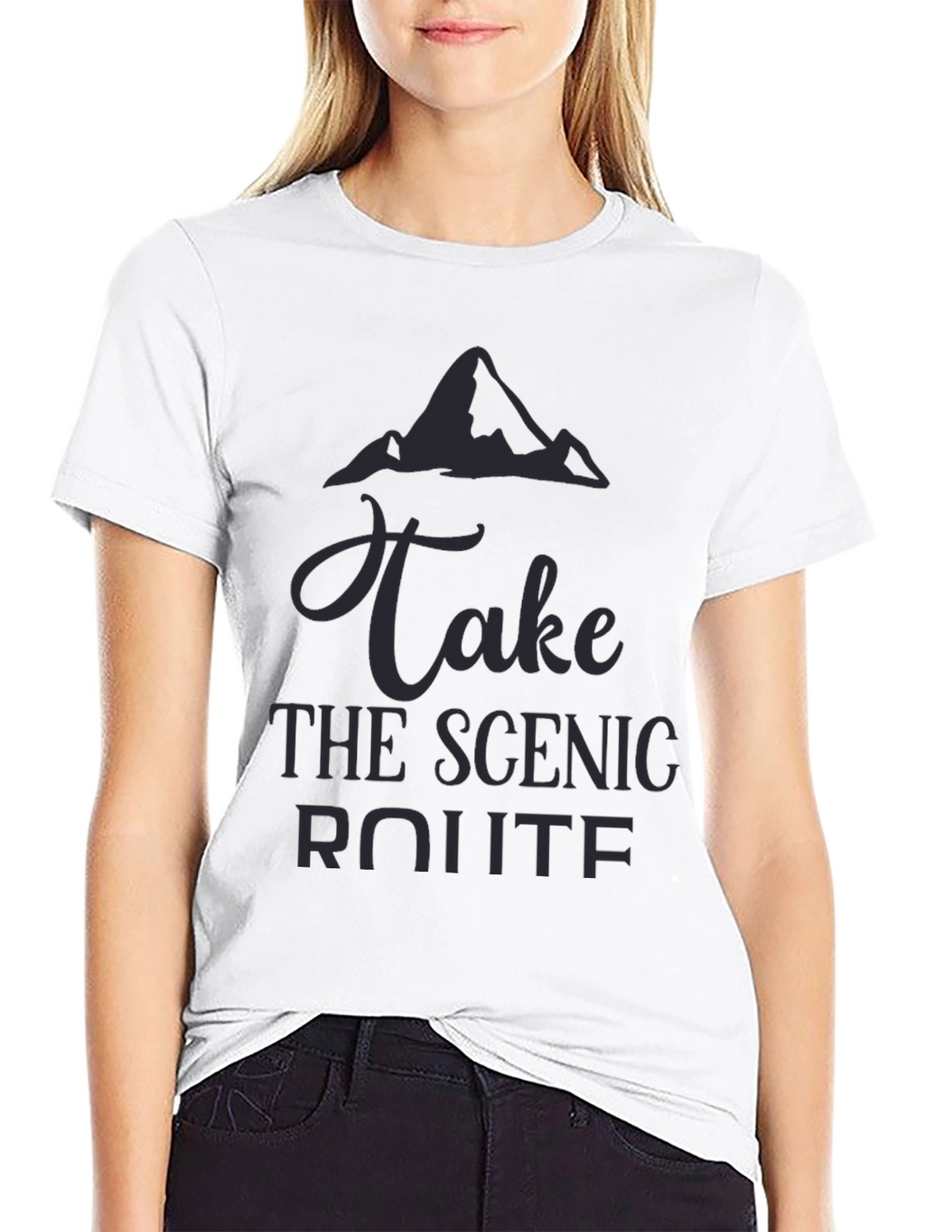 Scenic Route Graphic Tee - Mountain Adventure