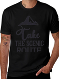 Scenic Route Graphic Tee - Mountain Adventure