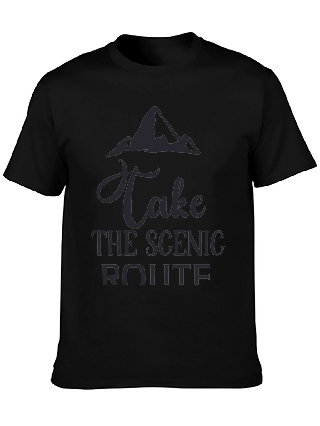 Scenic Route Graphic Tee - Mountain Adventure