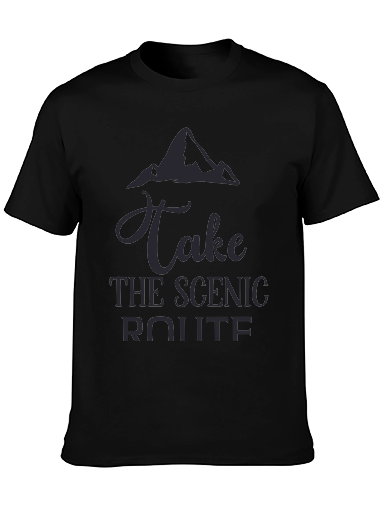 Scenic Route Graphic Tee - Mountain Adventure