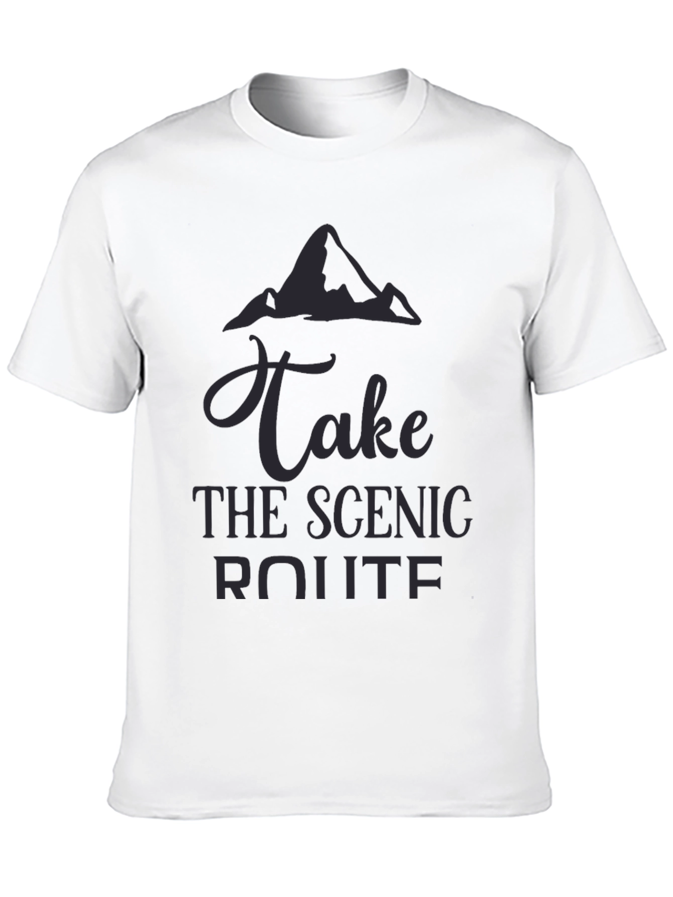 Scenic Route Graphic Tee - Mountain Adventure