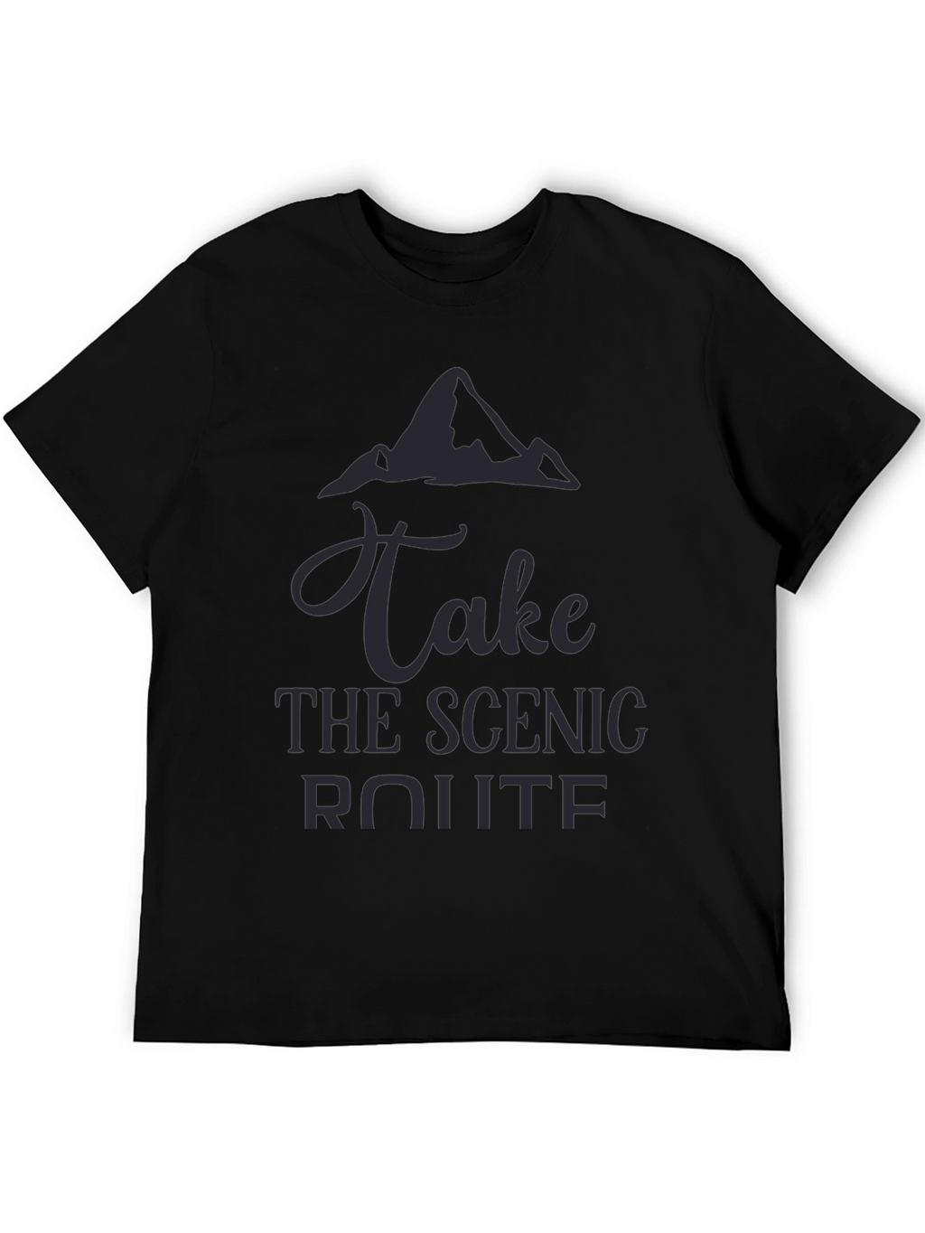 Scenic Route Graphic Tee - Mountain Adventure