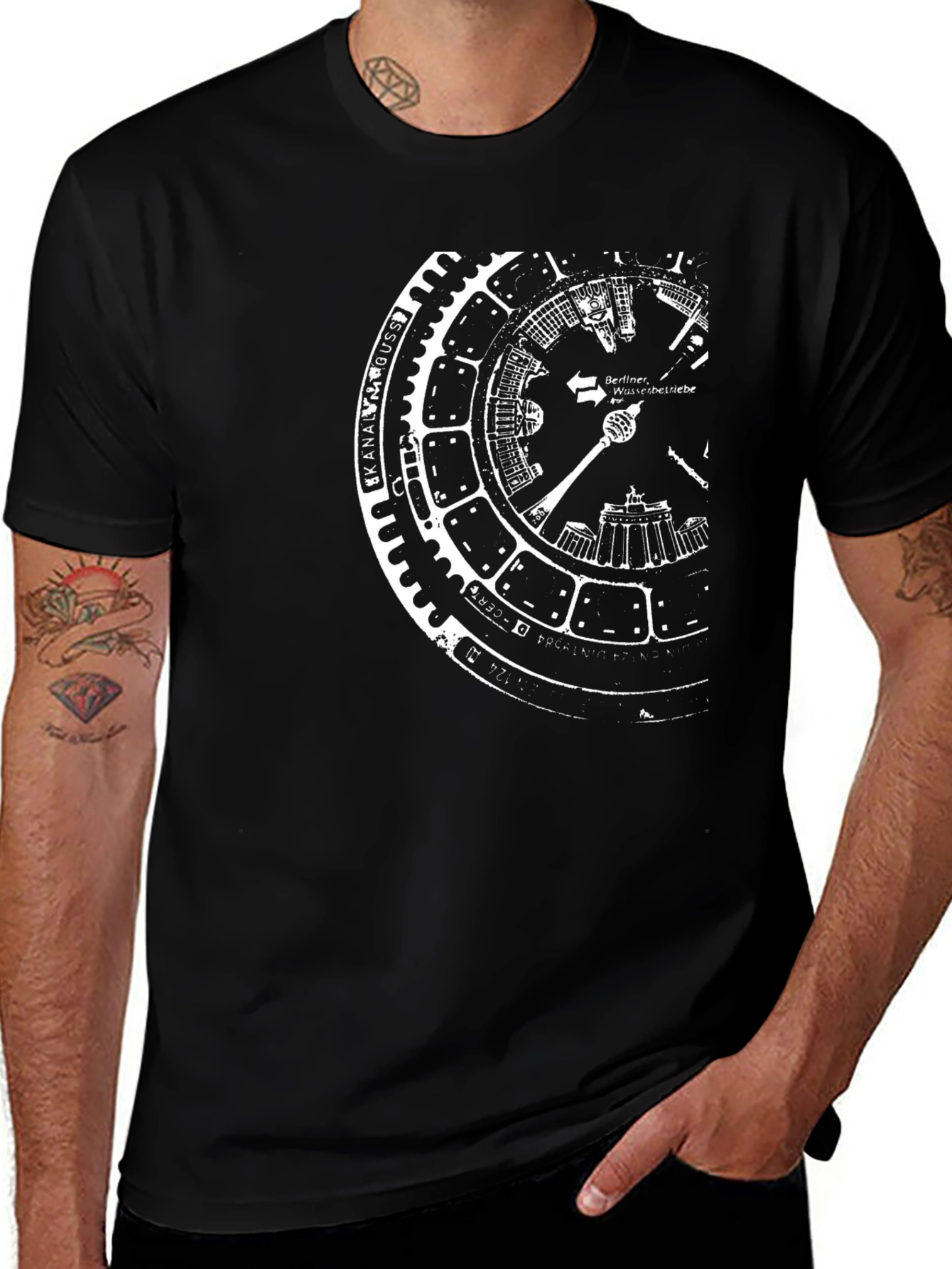 Berlin Manhole Cover T-Shirt