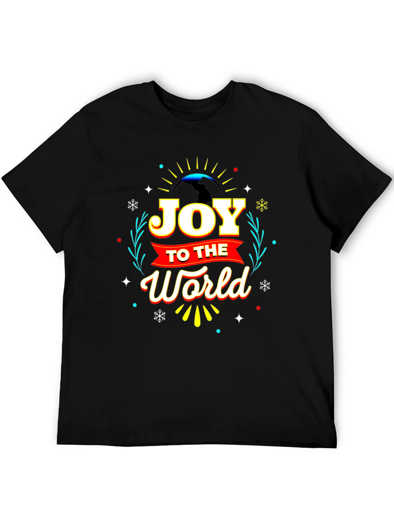 Joy to The World Holiday T-Shirt