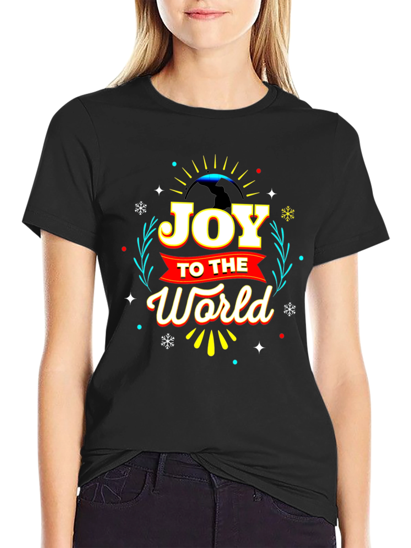 Joy to The World Holiday T-Shirt