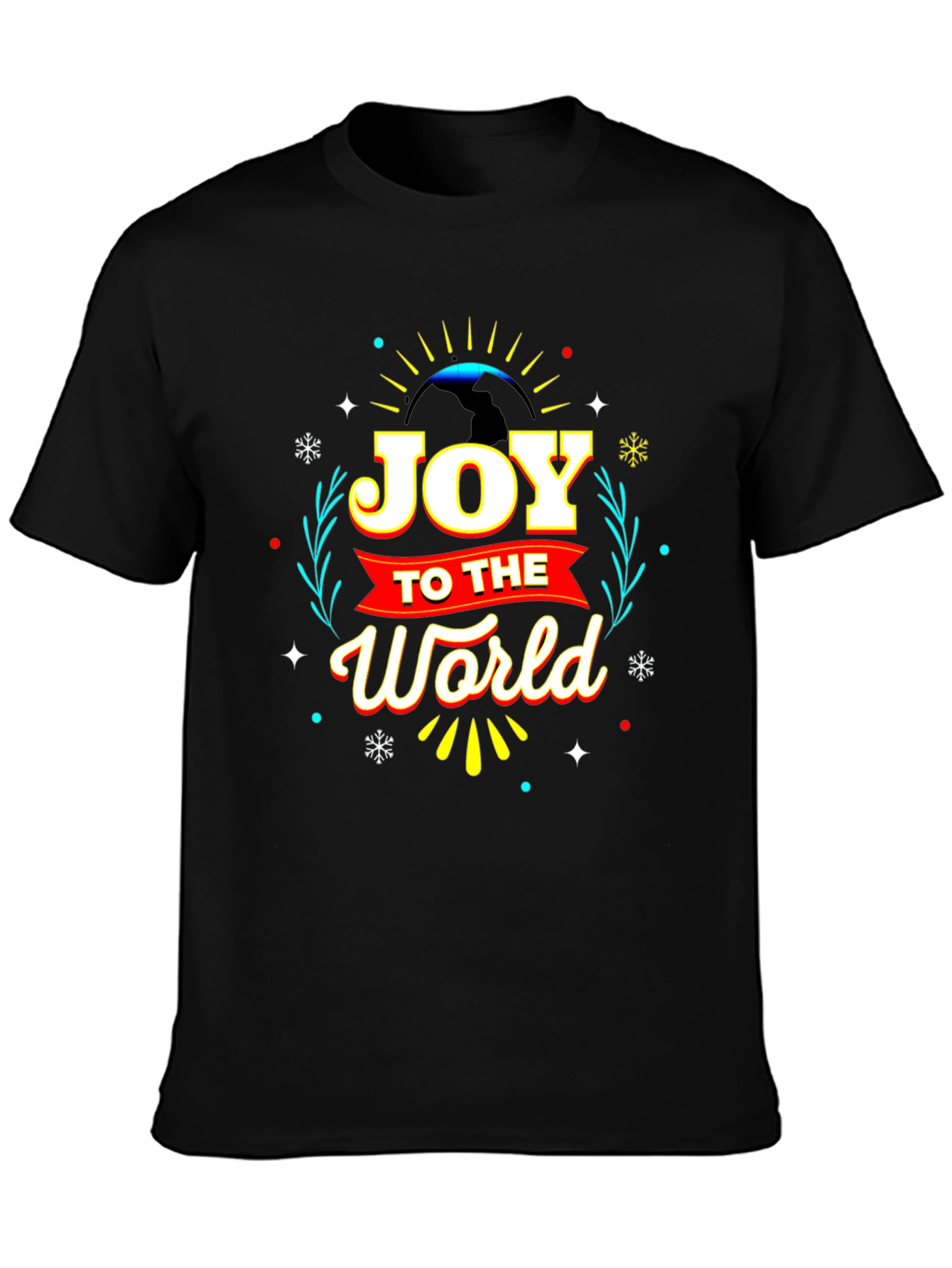Joy to The World Holiday T-Shirt