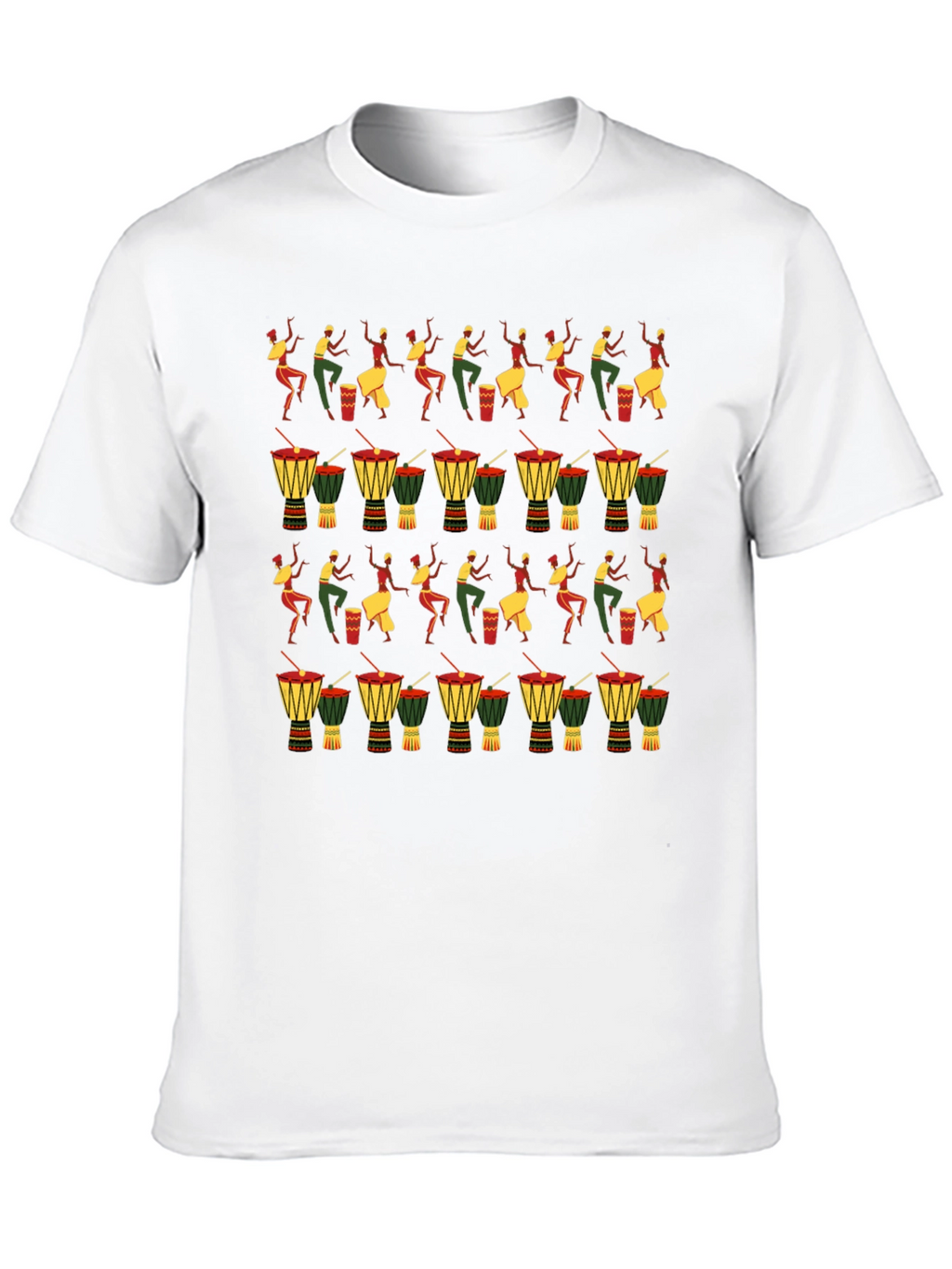 African Drummer Graphic Tee - Rhythm & Culture