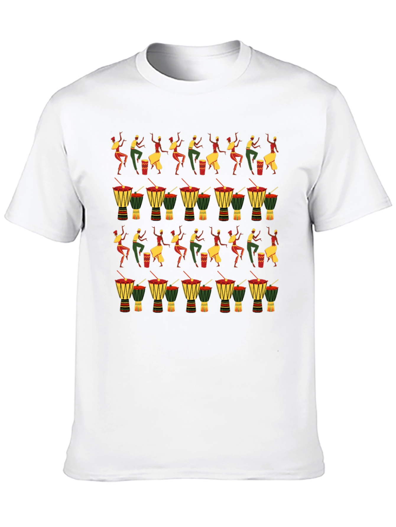African Drummer Graphic Tee - Rhythm & Culture