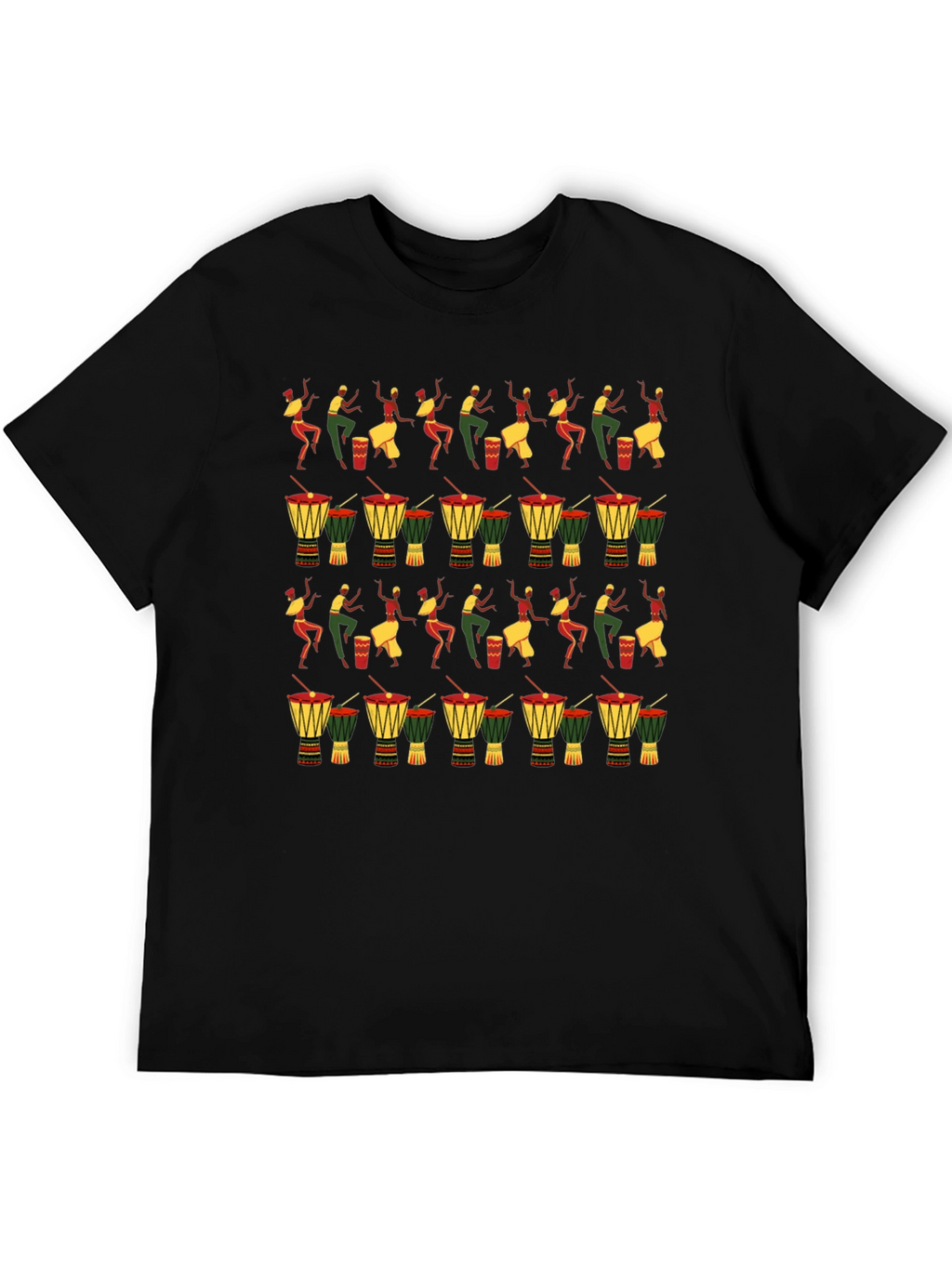 African Drummer Graphic Tee - Rhythm & Culture