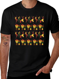 African Drummer Graphic Tee - Rhythm & Culture