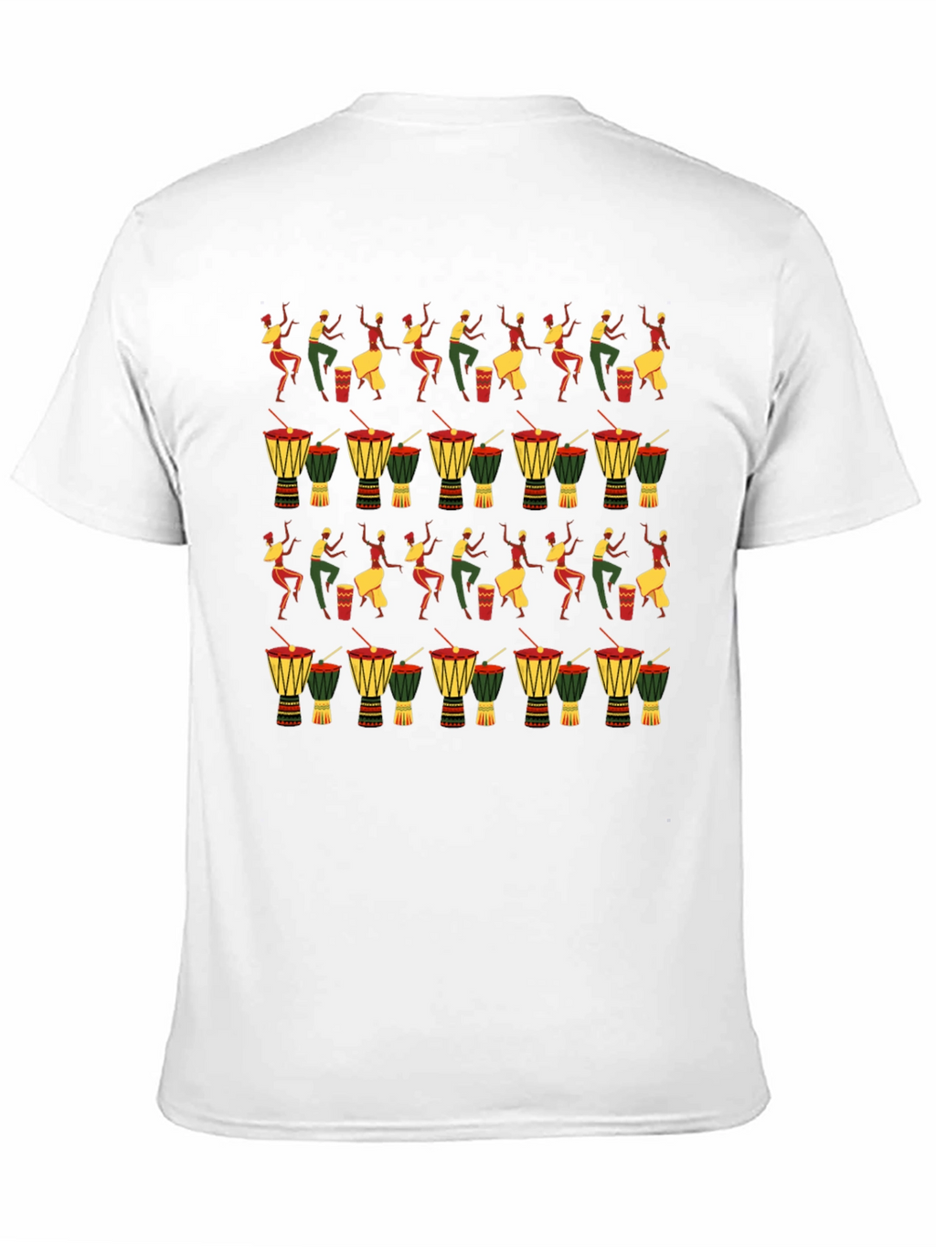 African Drummer Graphic Tee - Rhythm & Culture