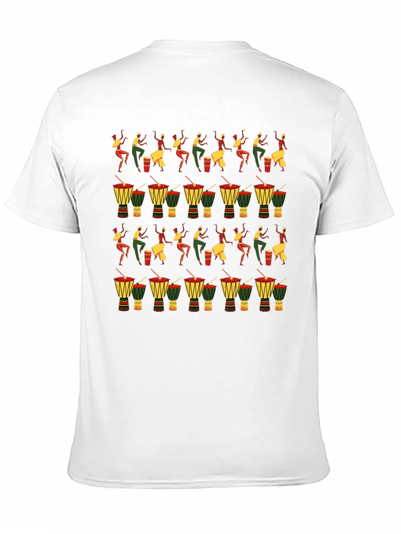 African Drummer Graphic Tee - Rhythm & Culture