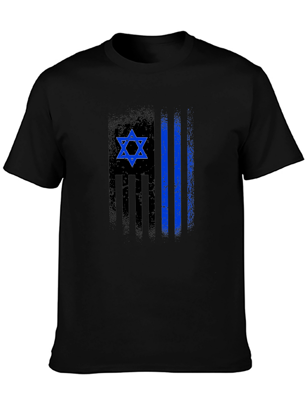 Distressed Israeli Flag T-Shirt