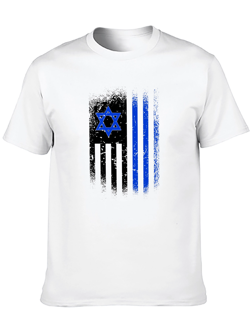 Distressed Israeli Flag T-Shirt