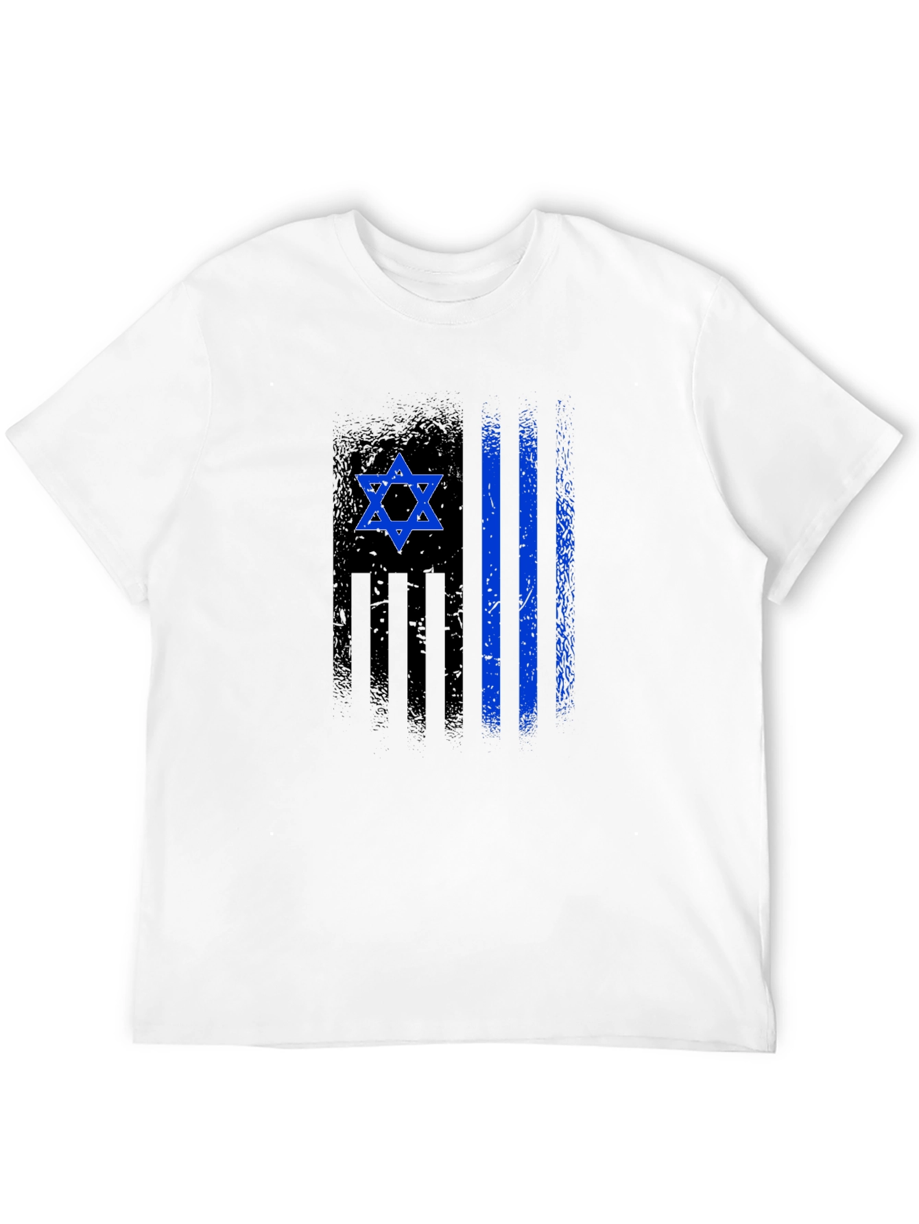 Distressed Israeli Flag T-Shirt