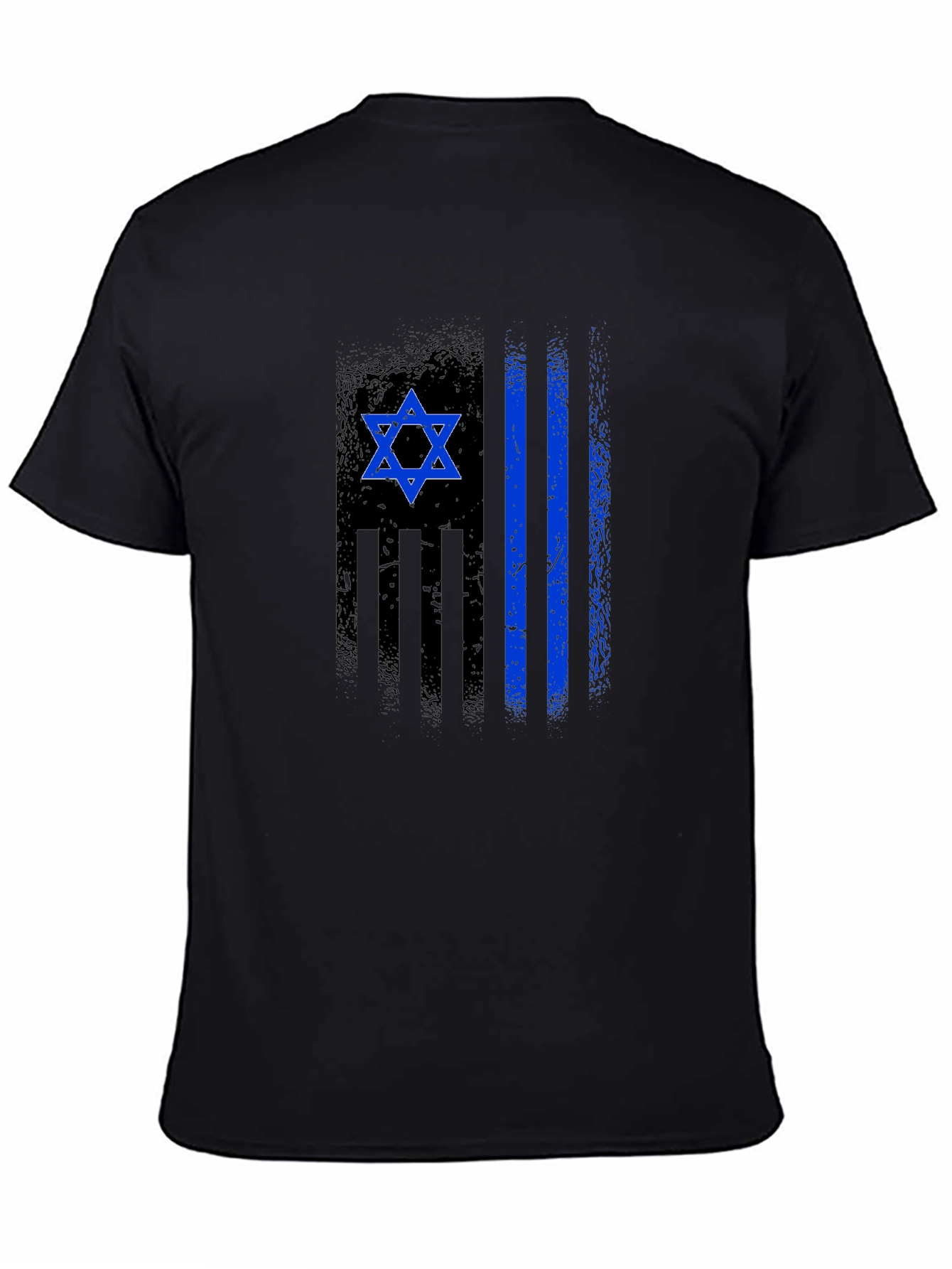 Distressed Israeli Flag T-Shirt